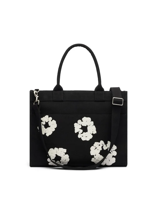 Bolsa de lona «Cotton Wreath» grande