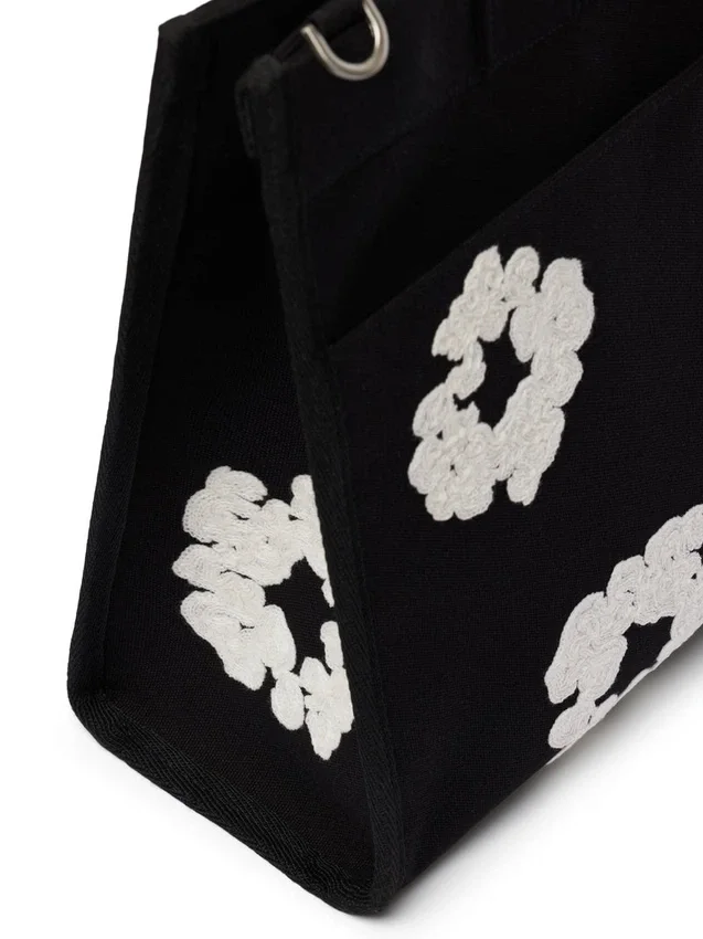 Bolsa de lona «Cotton Wreath» grande