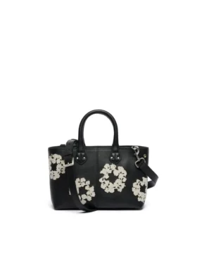 Bolso de cuero «Cotton Wreath», tamaño pequeño