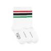 Calcetines RBG, paquete de 3, blancos