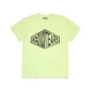 Camiseta con logotipo en 3D color lima