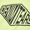 Camiseta con logotipo en 3D color lima