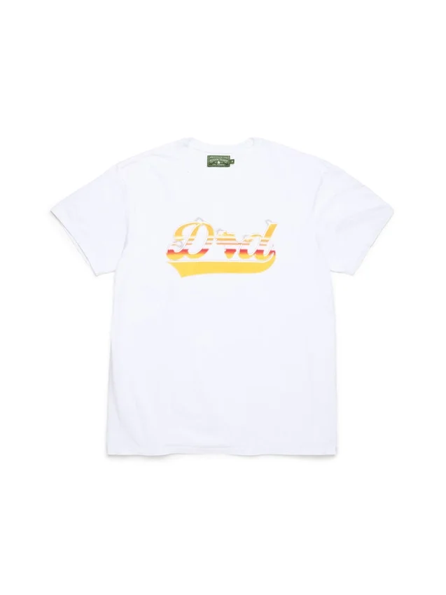 Camiseta «Dad» en blanco