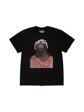 Camiseta de Jesús, color negro