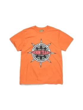 Camiseta Libertas Star naranja