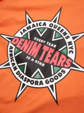 Camiseta Libertas Star naranja