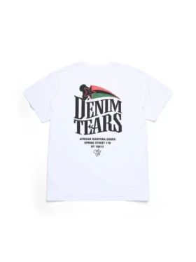 Camiseta Pan-African Star Blanca