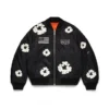 Chaqueta bomber MA-1 de Cotton Wreath, color negro