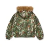 Chaqueta de trabajo con capucha Birch Camo, verde camuflaje