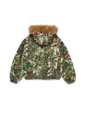 Chaqueta de trabajo con capucha Birch Camo, verde camuflaje