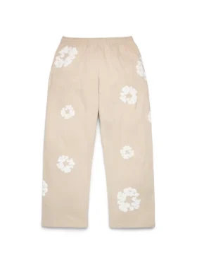 Cotton Wreath Sweatpant color crema
