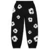 Cotton Wreath Sweatpant en negro