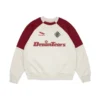 DT Sport de cuello redondo con bloques de color, gris