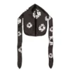 Durag de Cotton Wreath de algodón negro