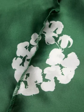Durag de Cotton Wreath de algodón verde