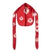 Durag de Cotton Wreath, rojo
