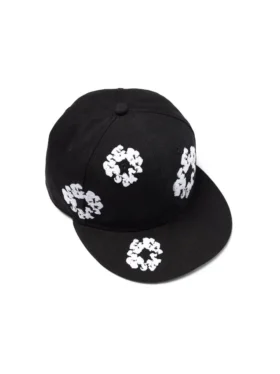 Gorra ajustada de lona New Era 59FIFTY «Cotton Wreath» en negro