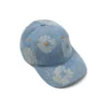 Gorra de Denim sin tratar «Mono Cotton Wreath» en lavado claro
