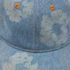 Gorra de Denim sin tratar «Mono Cotton Wreath» en lavado claro