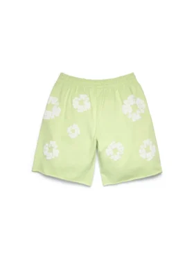 Pantalones cortos de sudadera Cotton Wreath color menta