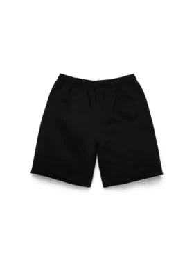 Pantalones cortos de sudadera Gel Wreath, negros
