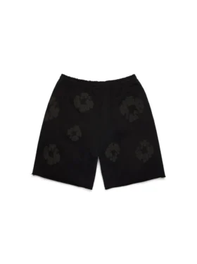 Pantalones cortos de sudadera Mono Cotton Wreath, color negro