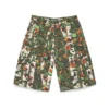 Pantalones cortos tipo cargo de temporada con estampado de camuflaje