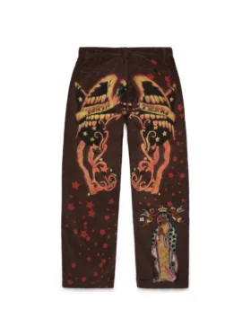 Pantalones de pana «Tattoo», color marrón