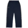 Pantalones de sudadera Denim U con pedrería, azul marino