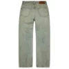 Pantalones holgados de Denim lavado sucio