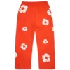 Pantalones holgados de sudadera Cotton Wreath, color naranja oscuro