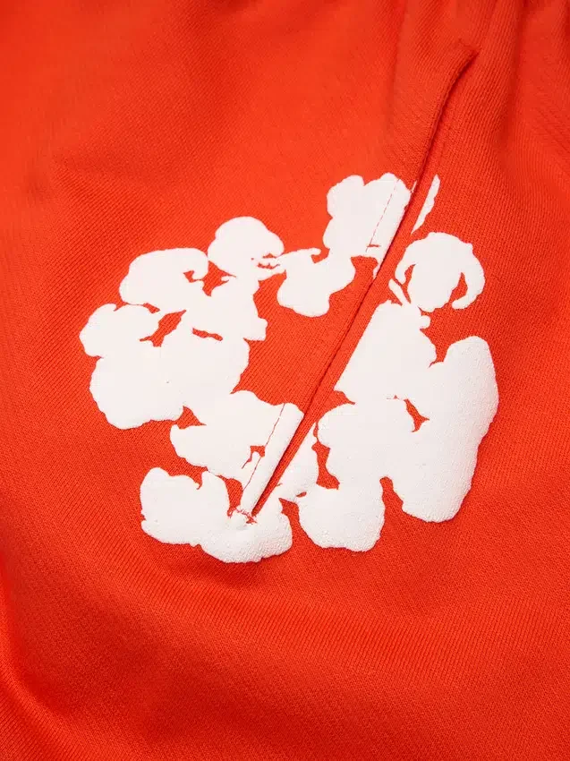 Pantalones holgados de sudadera Cotton Wreath, color naranja oscuro