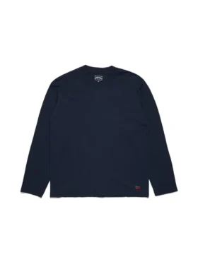 Paquete de 3 camisetas de manga larga DT Flag azul marino