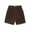 Shorts de pana con tachuelas oxidadas