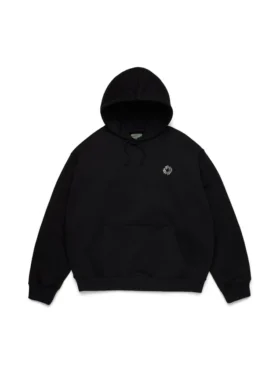 Sudadera con capucha Gel Wreath, color negro