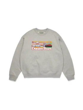 Suéter de cuello redondo «Liberty Rock Skyline» en gris